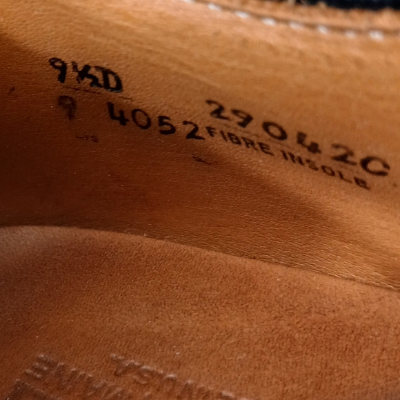 *VTG Mens LL Bean Saddle Shoes Leather Oxford Casual - 9.5D - Picture 5 of 10